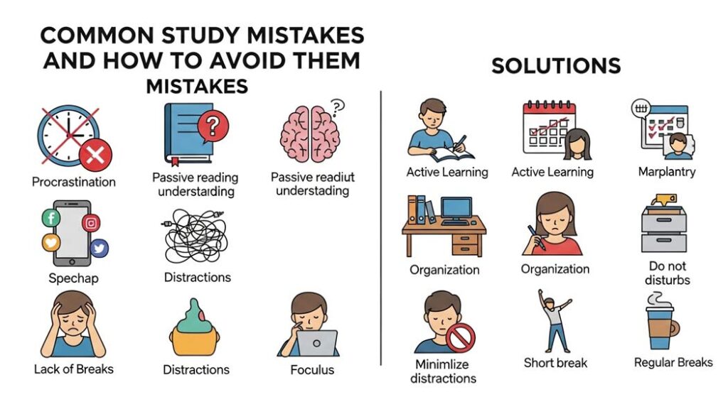 Common Study Mistakes and How to Avoid Them
